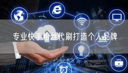 专业快手粉丝代刷打造个人品牌