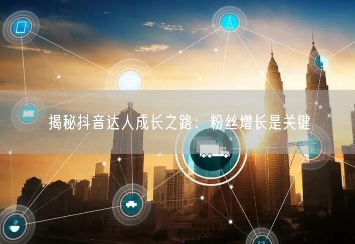 揭秘抖音达人成长之路：粉丝增长是关键